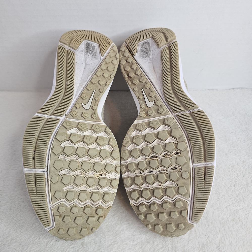 Nike Shoes Women's 9.5 Zoom Winflo 5 Beige Gold Athletic Running Shoes Sneakers - Picture 6 of 8